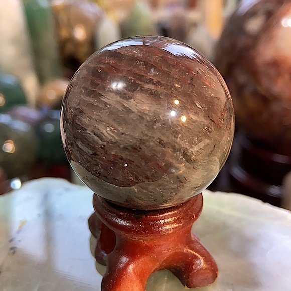 🔥SALE🔥 Garden Quartz Crystal Mini Sphere!  Video! - Picture 5 of 5